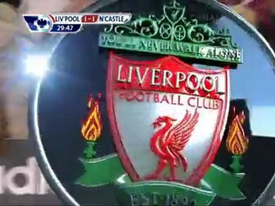 Liverpool Newcastle 3:1 30. 12. 2011