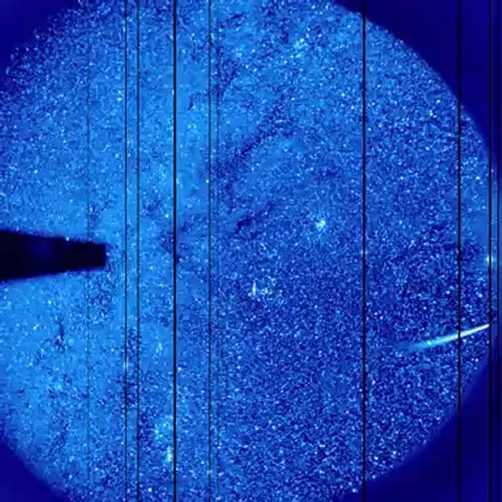 La comète Lovejoy dans le champ de Stereo A
