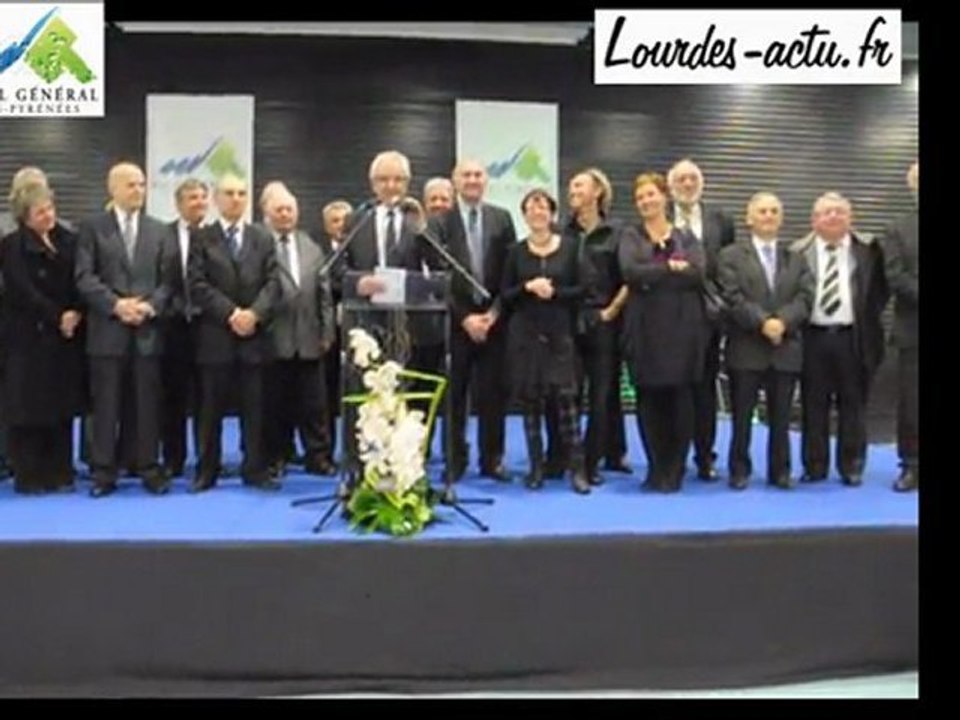 Discours lors de la Cérémonie des Vœux 2012 au Personnel du Conseil Général  65