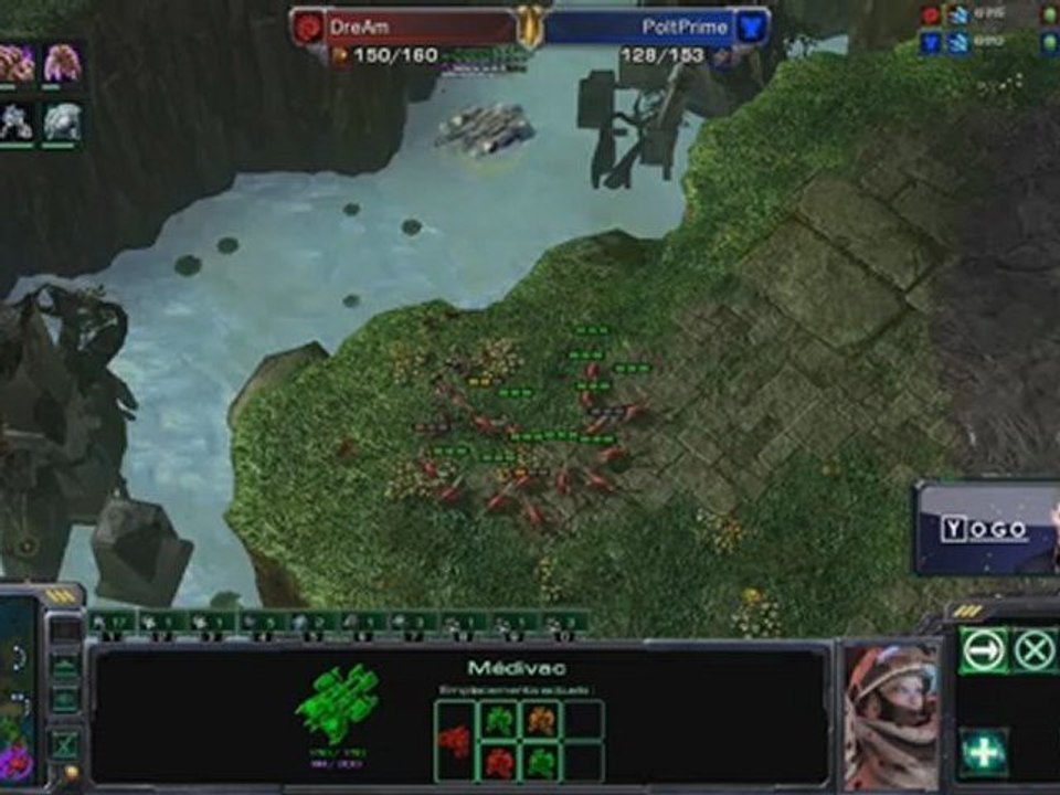 Match SC2 : Stephano vs Polt (Replay ladder Coréen) :