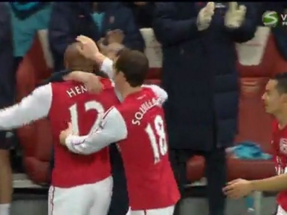 [HD]  Arsenal vs Leeds 1-0 [Goal] Thierry Henry ´78´ from English - FA Cup / 2012-01-09/10
