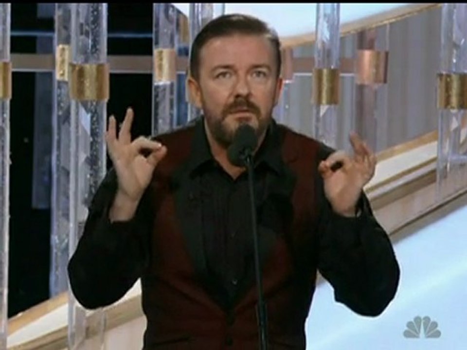 GOLDEN GLOBES: Ricky Gervais insults Natalie Portman