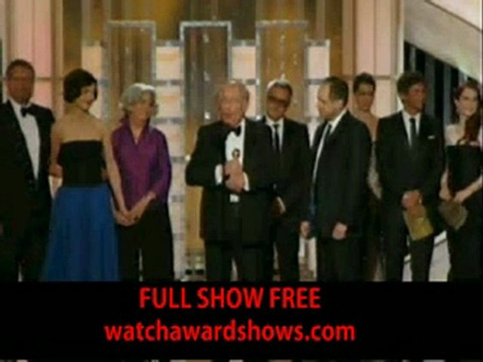 Downton Abbey Golden Globe Awards 2012 acceptance speech