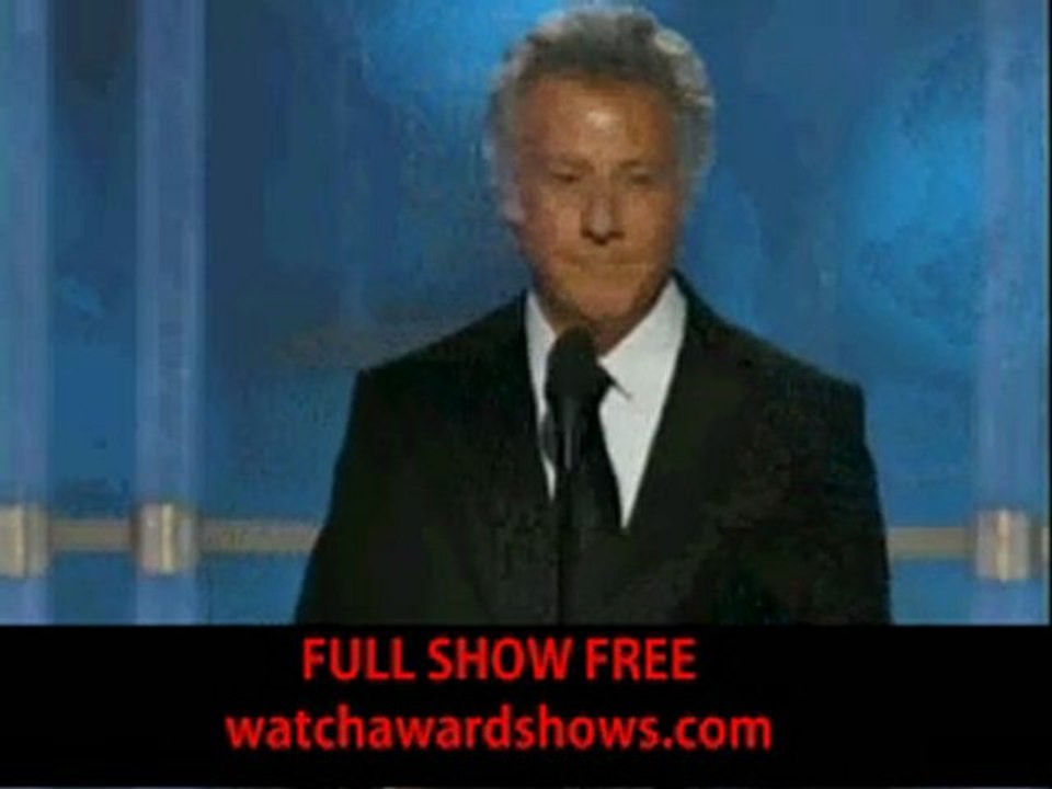 Dustin Hoffman speech Golden Globe Awards 2012