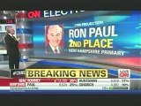 CNN: Ron Paul Takes Second In New Hampshire