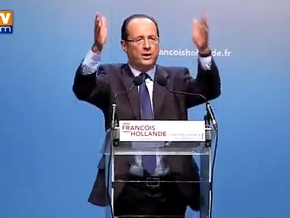 2012 : François Hollande "candidat de l'espérance lucide" aux Antilles
