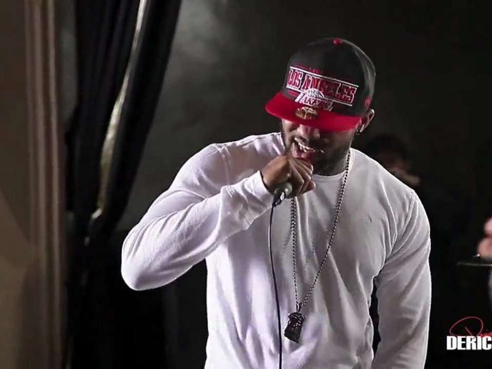 Travis Barker & The Game Rehearsing His Verse "Can a Drummer Get Some"