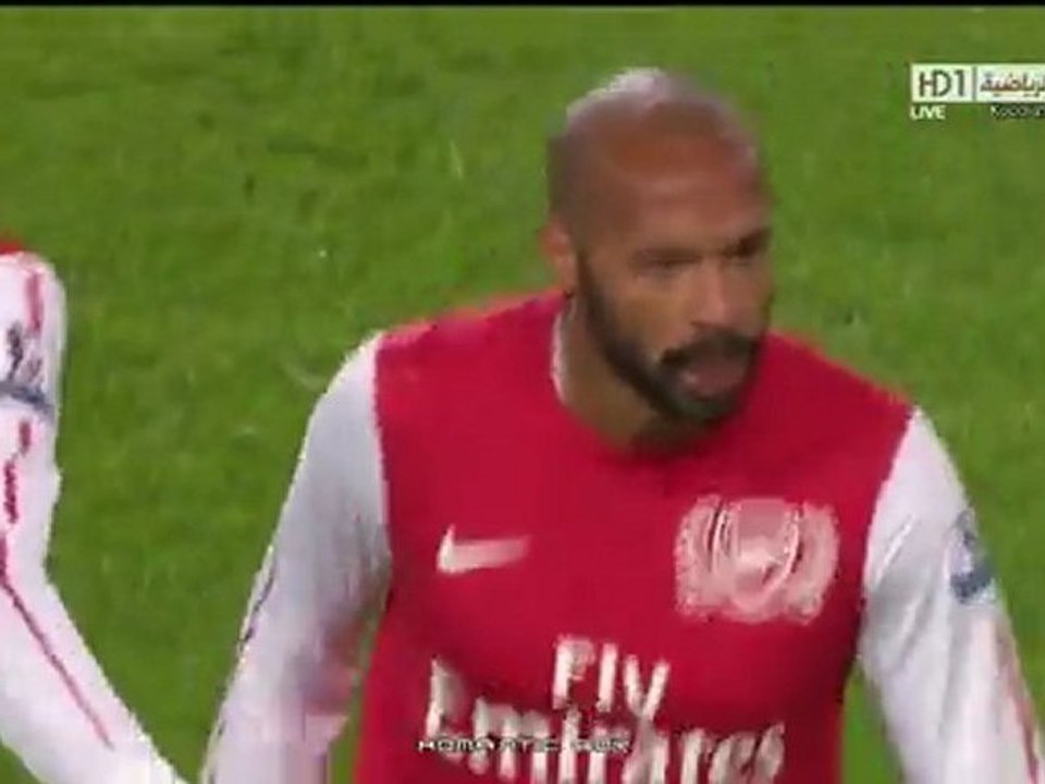 Thierry Henry's New Goal 2012 - Arsenal 1-0 Leeds United ( HD )