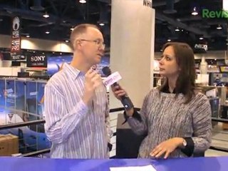 CES 2012 - Sharp Displays - GeekBeat.TV