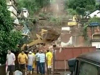 Brazil rains trigger new landslide