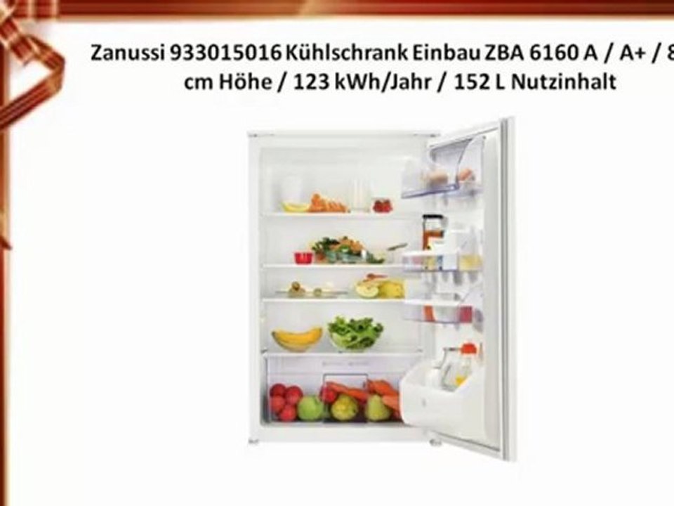 5 Besten Zanussi Kühlschrank Zum Kaufen