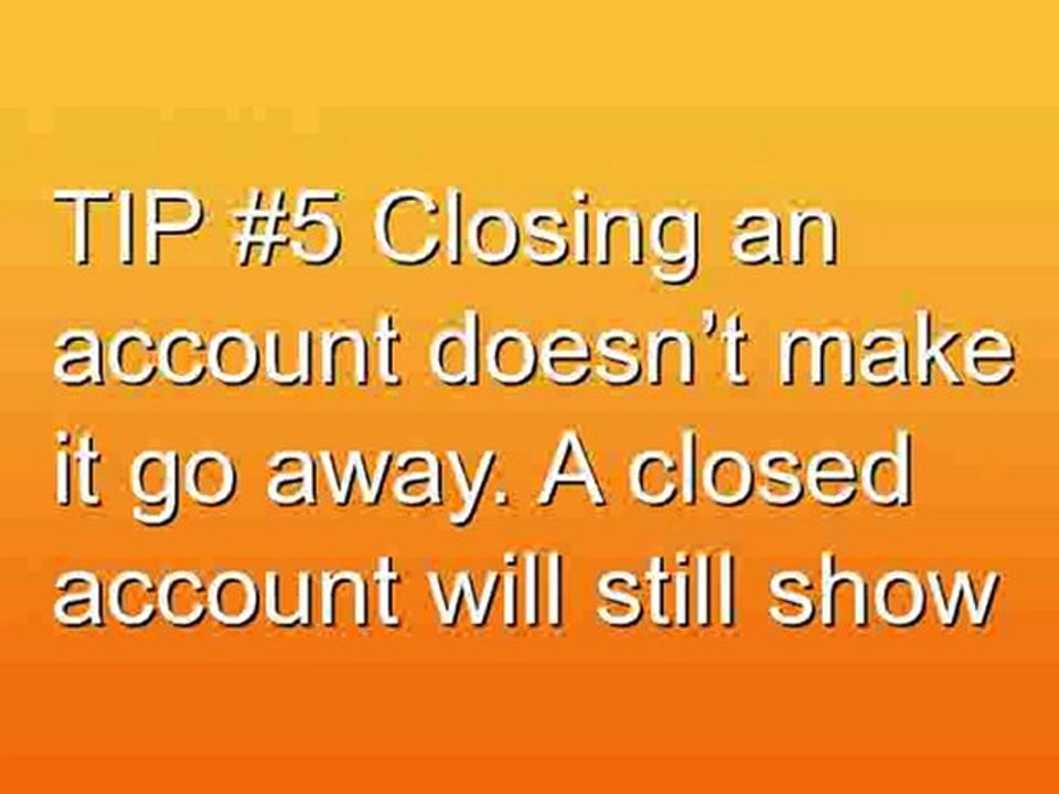 Information On Improving Your Credit Score