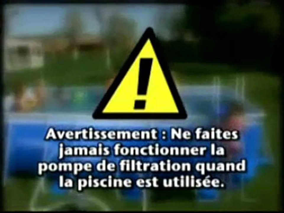 Montage en images des piscines hors sol Bestway