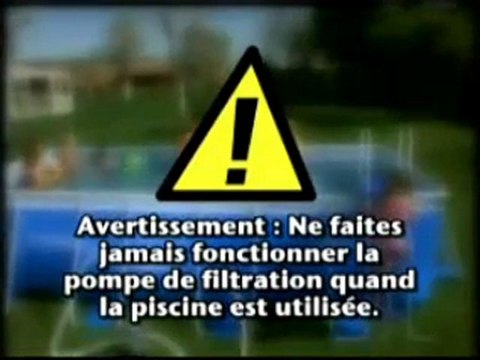 Montage en images des piscines hors sol Bestway