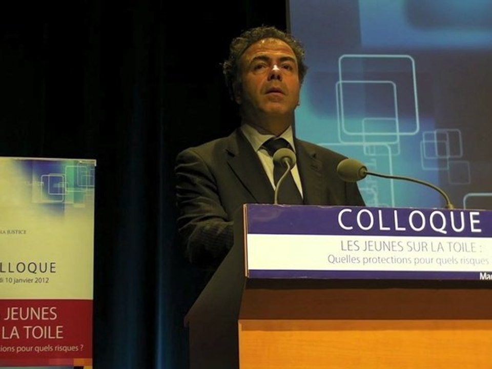 Ouverture du colloque "Les Jeunes sur la Toile"