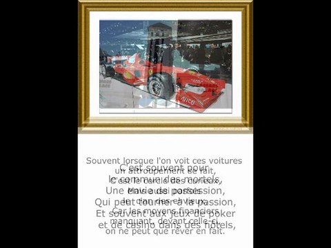 ©FERRARI POEME THOMAS ANDRE PHOTOS&PHOTOS-PEINTURES MARTINE ANCIAUX© TELEVISION