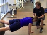 Personal Trainer Vancouver | Swiss Ball Prone Rotation