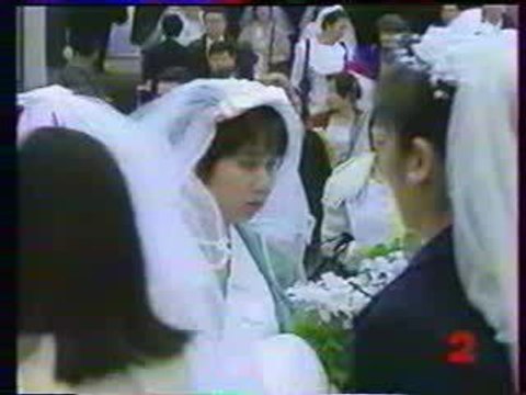 Mariages coup de pub chez la secte Moon