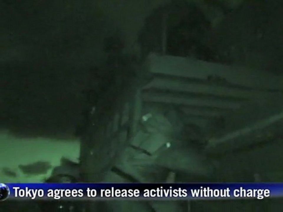 Japan to hand over Australian anti-whaling activists