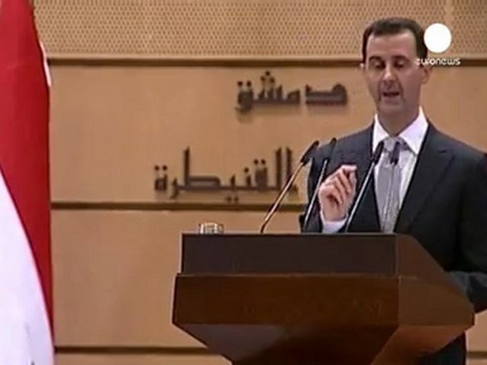 Syria's Assad attacks Western powers and Arab League