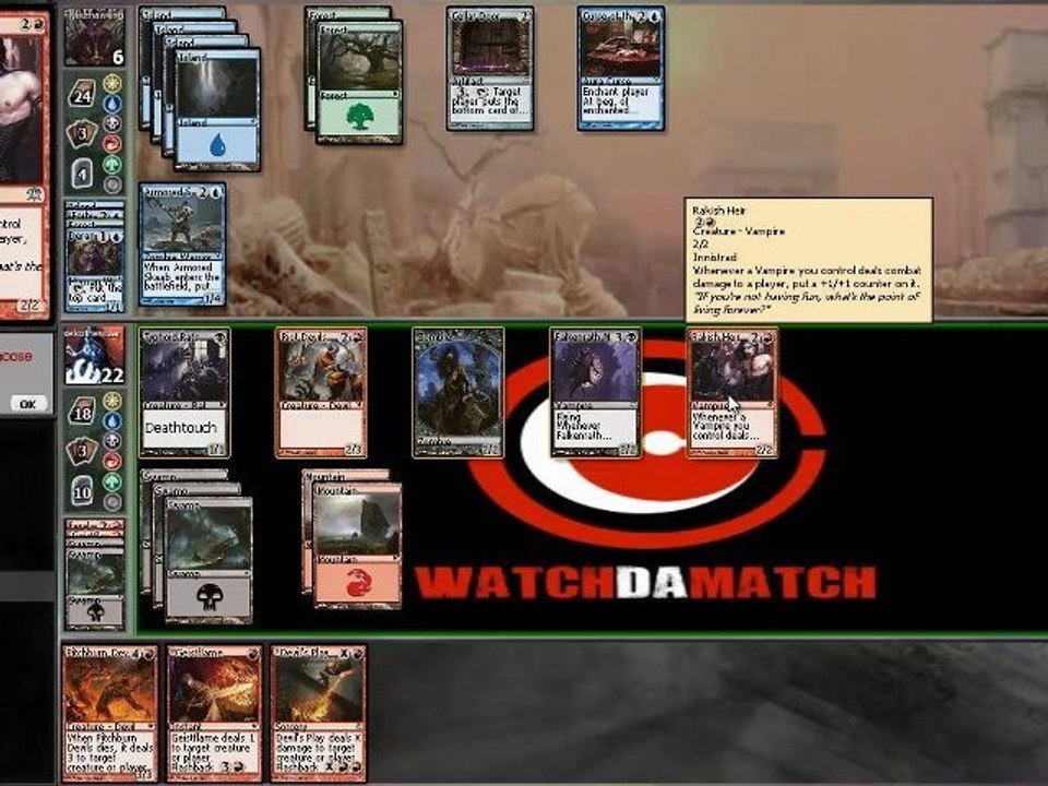 MTG - Draft ISD 014 - Double Curse Quart