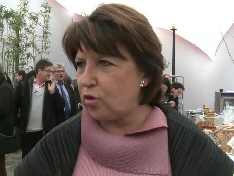 Martine Aubry : nous sommes tous réunis autour François hollande