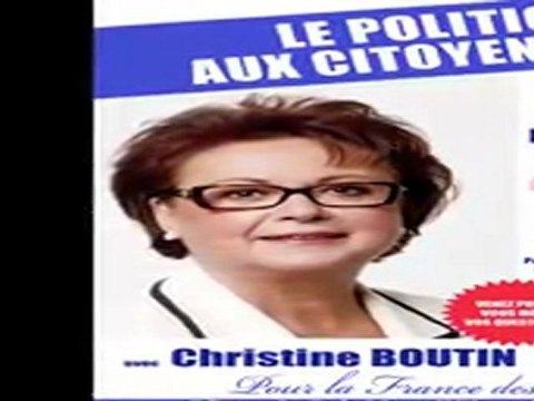 FORUM POLITIQUE CHRÉTIEN avec Christine Boutin - 21 JANVIER 2012