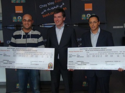 Ahmed et Anis Orange Reporters CAN 2012