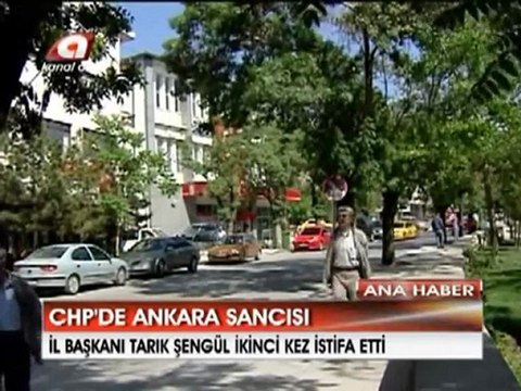 CHP Ankara İl Başkanı Tarık Şengül İstifa Etti. Arkasından yine Gürsel TEKİN çıktı.