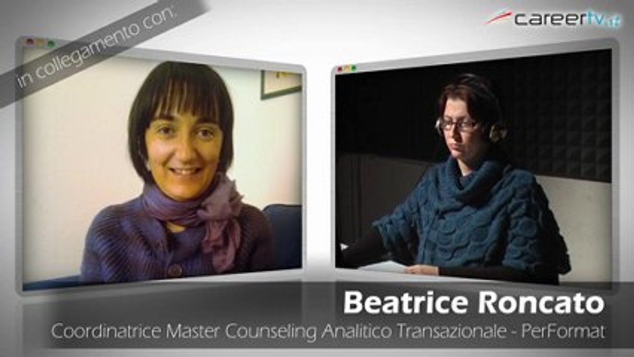 CareerTV.it: Diventare Counselor con il master di PerFormat
