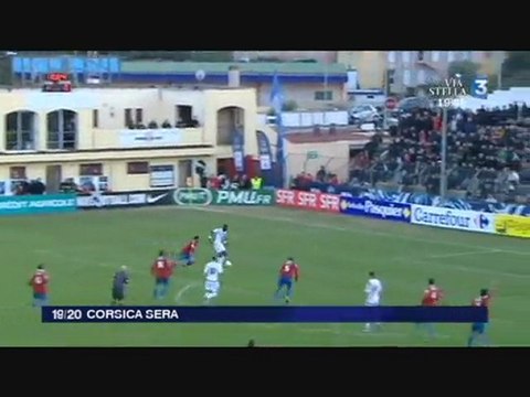 01 - GFCOA 1 TOULOUSE 0 – Coupe de France - Ajaccio Stade Ange Casanova le 08/01/2012