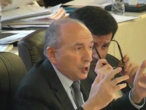 Intervention de Gérard Collomb sur le budget lors du conseil du 9 janvier 2012