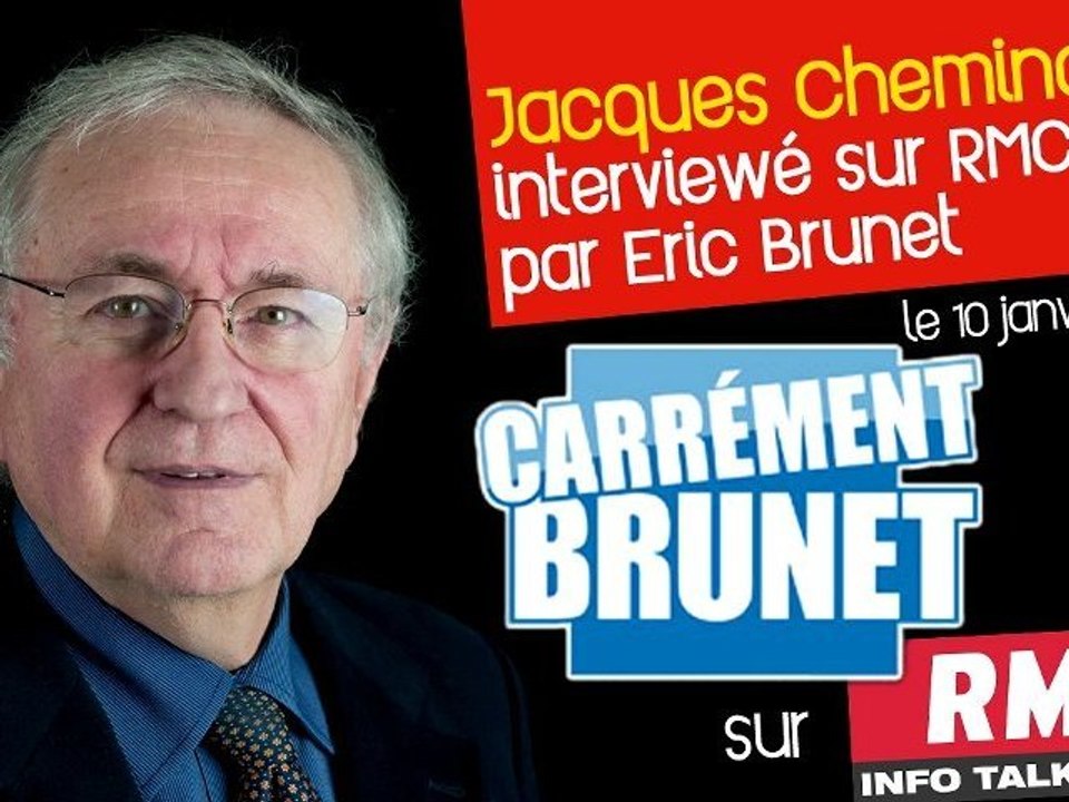 Jacques Cheminade sur RMC Carrément Brunet, avec Éric Brunet