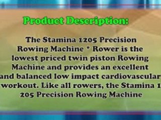 Stamina 1205 Precision Rowing Machine