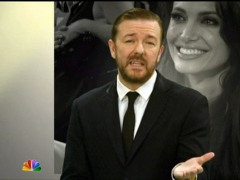 Warwick Davis supports Ricky Gervais on Globes