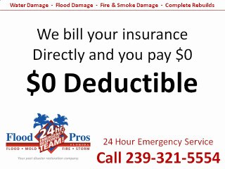Flood Cleanup Sanibel 239-321-5554 for Flood Cleanup in Sanibel Florida