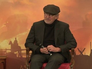 Spielberg présente son nouveau film: "Cheval de guerre"