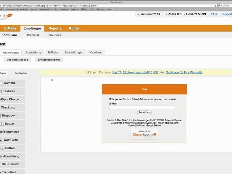 Eine der besten Email-Marketing Software