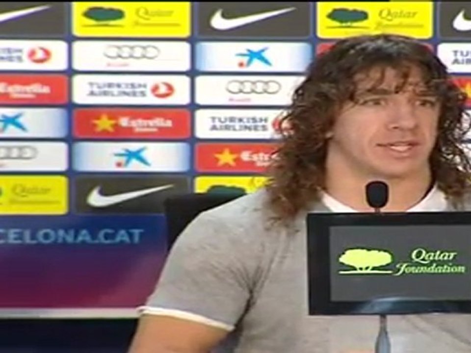 Puyol no quiere polémicas arbitrales