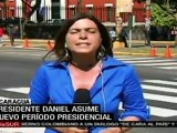 Daniel Ortega asume nuevo periodo presidencial