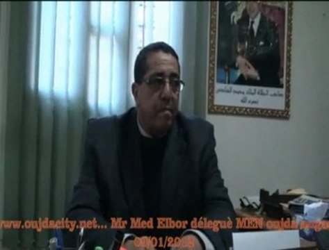 السيد محمد البور النائب الاقليمي لوزارة التربية الوطنية في حديث لوجدة سيتي عن زياراته لمختلف المؤسسات التربوية بوجدة