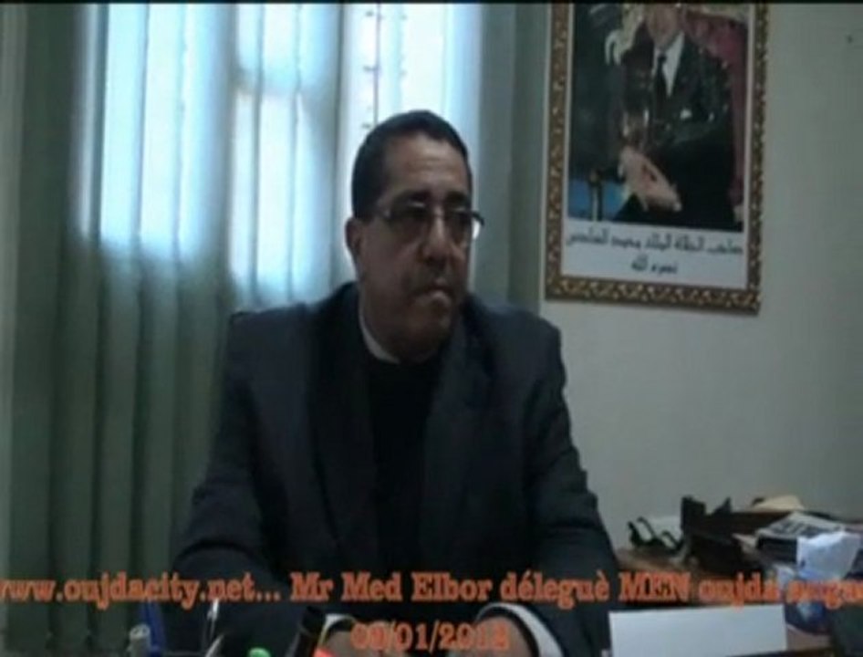 السيد محمد البور النائب الاقليمي لوزارة التربية الوطنية في حديث  لوجدة سيتي عن زياراته لمختلف المؤسسات التربوية بوجدة