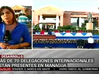 Nicaragua: Miles de personas acompañan investidura de Ortega