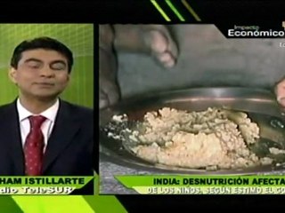 Desnutrición infantil en India es de 42%