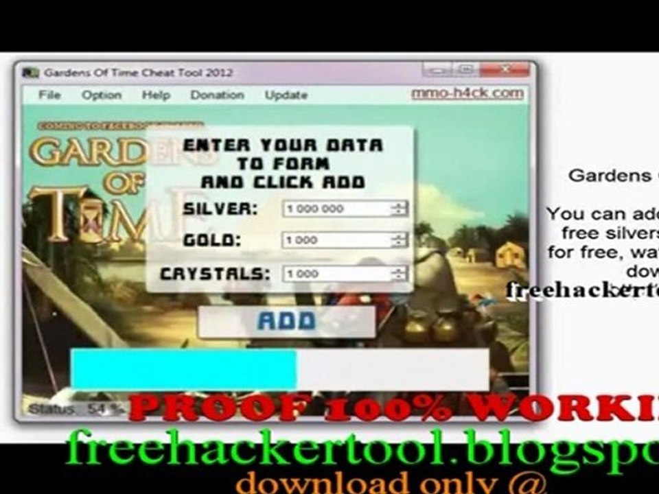 New Gardens of time cheat engine 2012