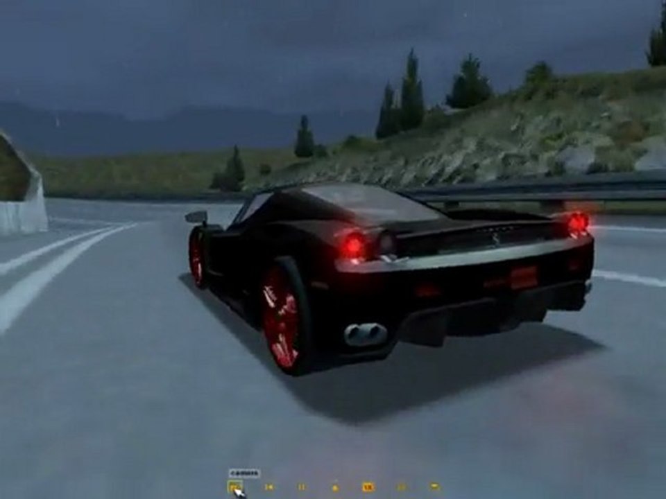 Ferrari Enzo - Need for Speed Porsche 2000 - Autobahn