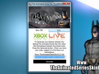 Batman Arkham City Batman The Animated Series Skin DLC Leaked - Tutorial