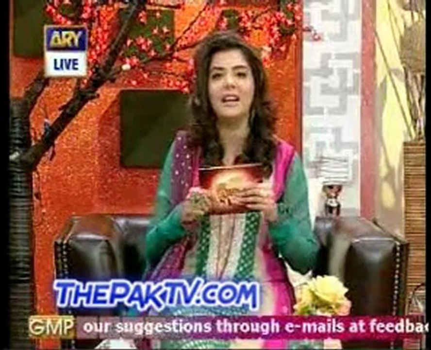 Good Morning Pakistan By Ary Digital - 11th Jan 2012-Part 1