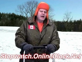 Stopwatch For A Dog Sled