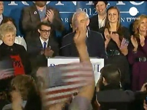 Ron Paul tallona Romney in New Hampshire